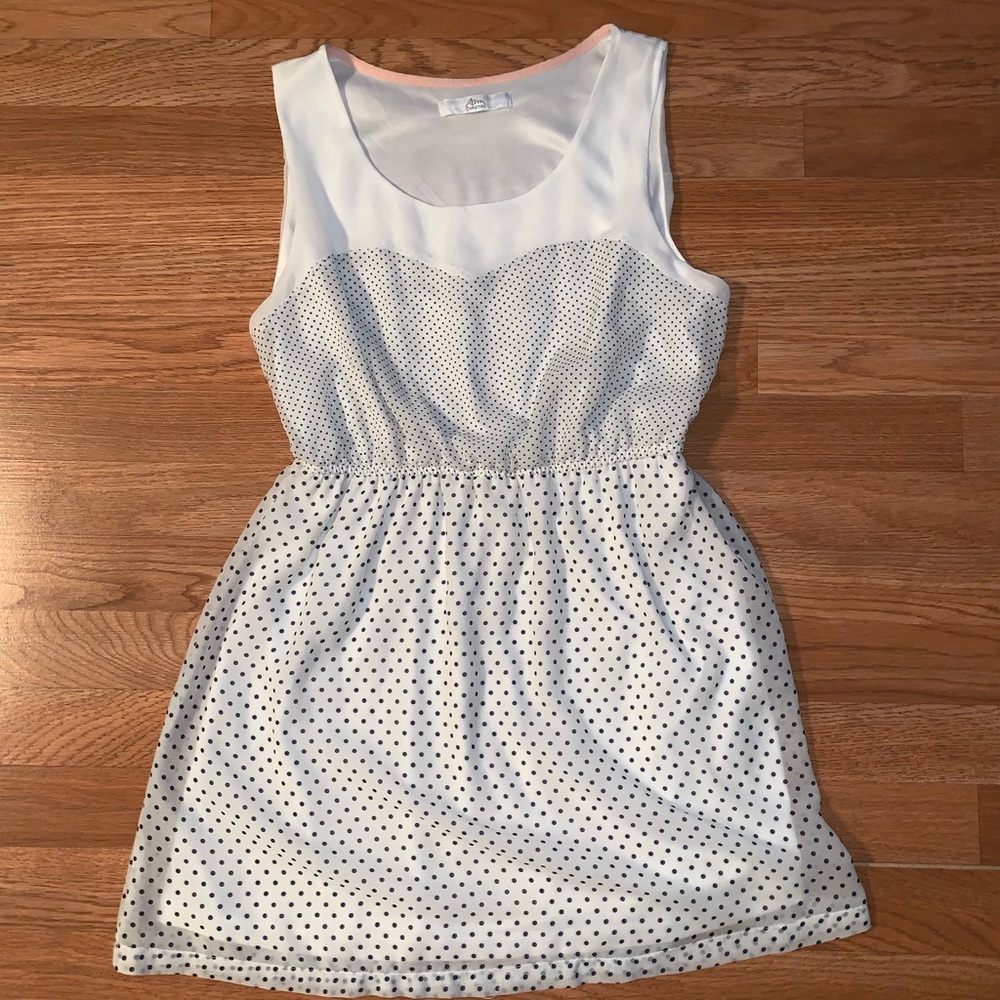 Ann Christine polka dot dress